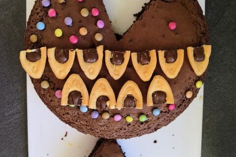 Cliquez pour zoomer ! Gâteau au chocolat des écoliers au Thermomix
