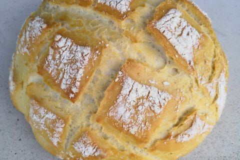 Cliquez pour zoomer ! Pain Cocotte au Thermomix