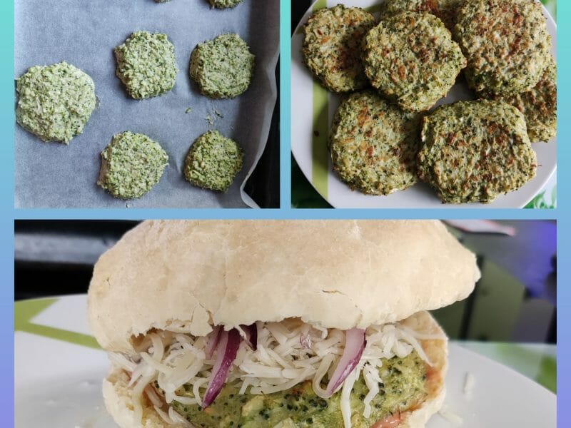 Cliquez pour zoomer ! Galettes de brocolis Thermomix par giny29