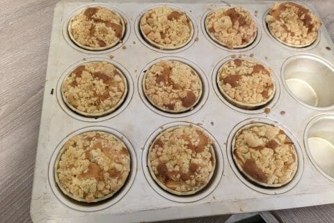 Cliquez pour zoomer ! Muffins aux pommes façon crumble Thermomix par melissam13