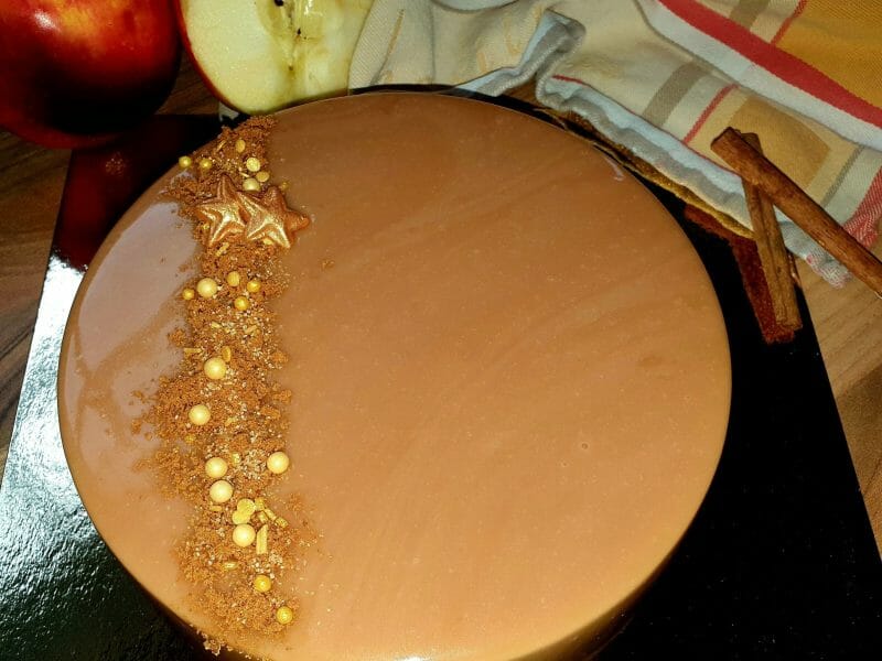 Cliquez pour zoomer ! Crémeux pommes spéculoos Thermomix par byrobert