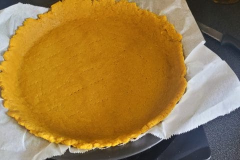 Cliquez pour zoomer ! Pâte brisée curry et curcuma Thermomix par sandra29710