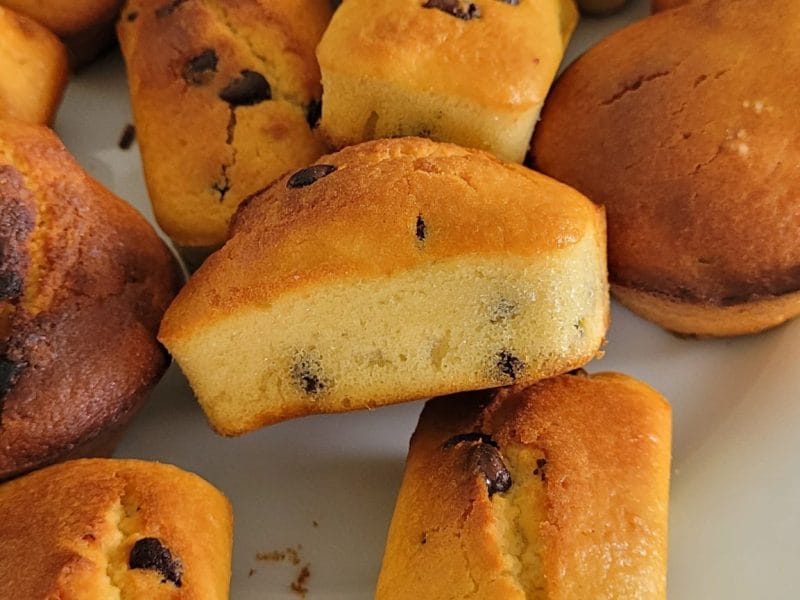 Cliquez pour zoomer ! Muffins choco-amande Thermomix par sandra29710