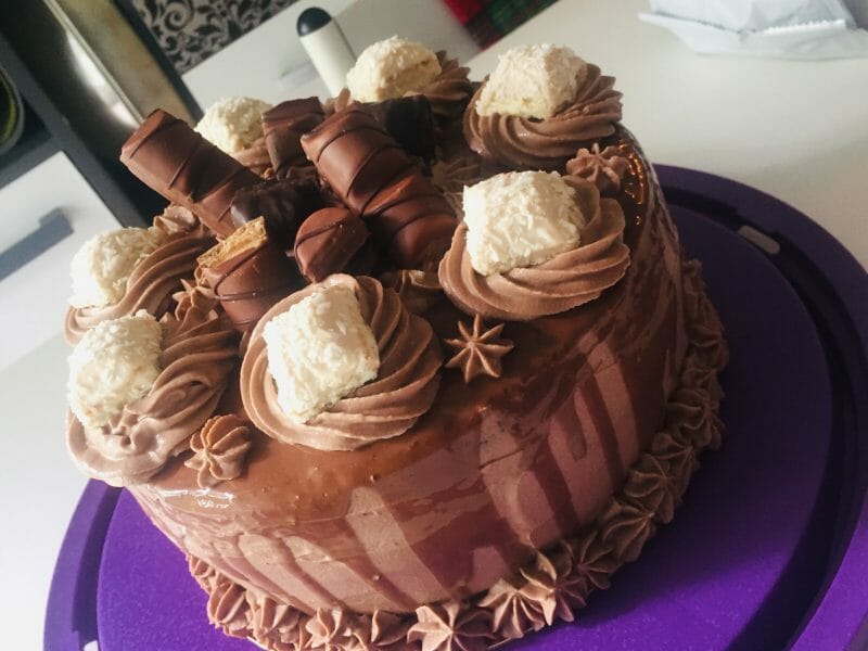 Cliquez pour zoomer ! Layer cake Kinder Bueno Thermomix par minaa18