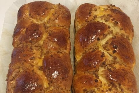 Cliquez pour zoomer ! Brioche tressée à la mie filante Thermomix par minaa18