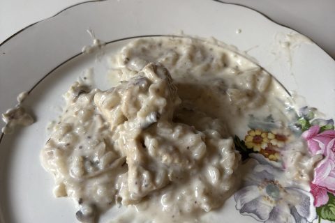 Cliquez pour zoomer ! Risotto poulet et champignons Thermomix par juliemarine