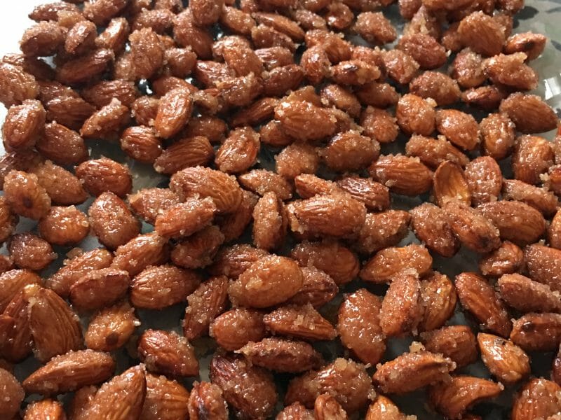 Cliquez pour zoomer ! Amandes grillées à la cannelle et au miel Thermomix par juliemarine