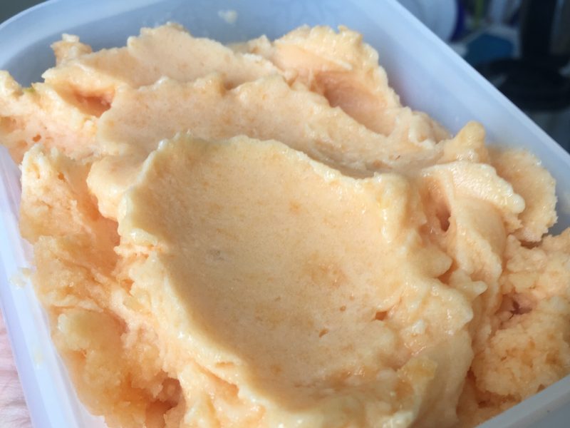 Cliquez pour zoomer ! Sorbet melon Thermomix par juliemarine