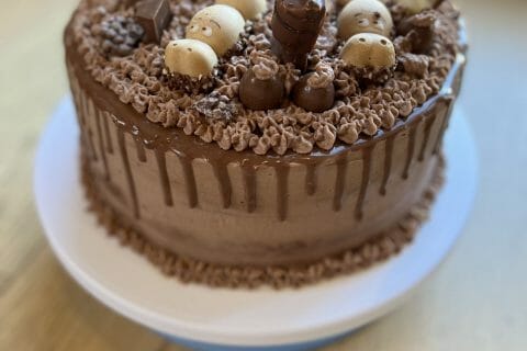 Cliquez pour zoomer ! Layer cake Kinder Bueno Thermomix par yonyon73