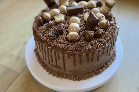 Cliquez pour zoomer ! Layer cake Kinder Bueno Thermomix par yonyon73