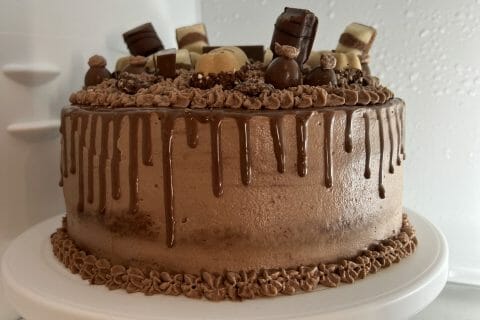 Cliquez pour zoomer ! Layer cake Kinder Bueno Thermomix par yonyon73