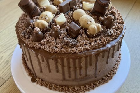 Cliquez pour zoomer ! Layer cake Kinder Bueno Thermomix par yonyon73