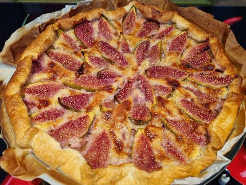 Cliquez pour zoomer ! Tarte aux figues Thermomix par Joline