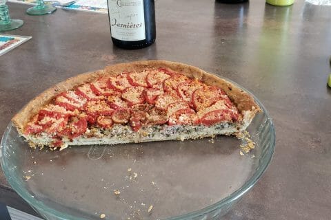 Cliquez pour zoomer ! Tarte salée façon tomates farcies Thermomix par Joline