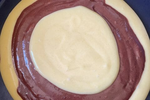 Cliquez pour zoomer ! Gâteau zébré au Thermomix