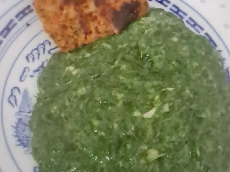 Cliquez pour zoomer ! Épinards frais à la crème Thermomix par nedloco