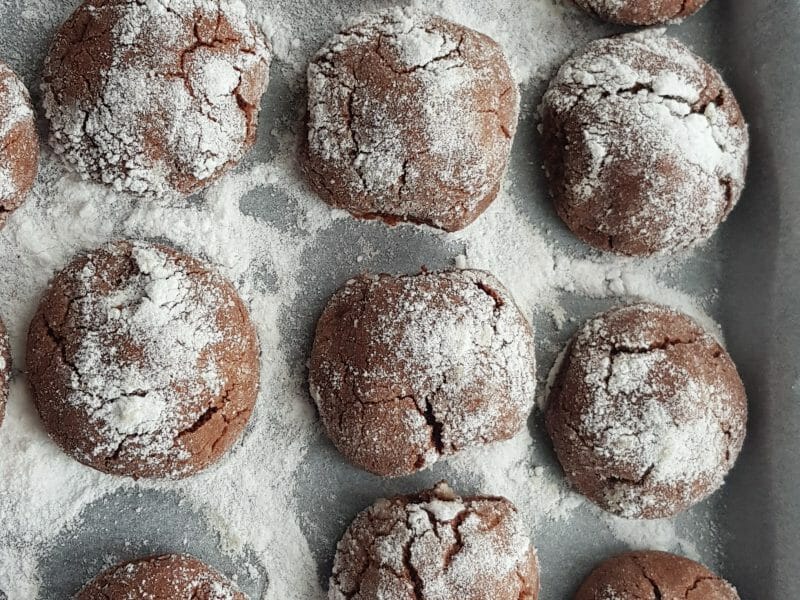 Cliquez pour zoomer ! Craquelés au chocolat Thermomix par nedloco