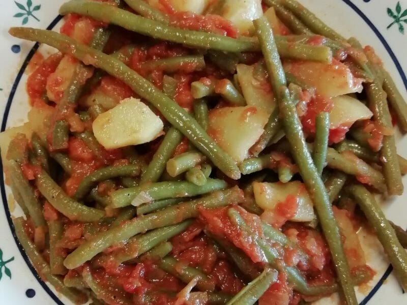 Cliquez pour zoomer ! Haricots verts à l’italienne Thermomix par marieandree07