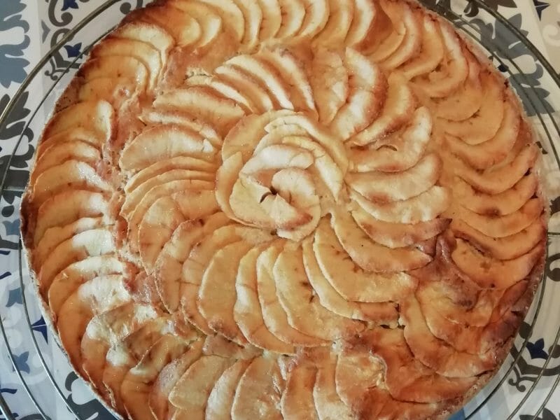 Cliquez pour zoomer ! Gâteau aux pommes et mascarpone Thermomix par marieandree07