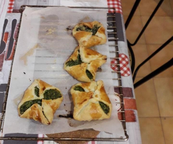 Cliquez pour zoomer ! Paniers feuilletés épinards et jambon Thermomix par djoudjou1982