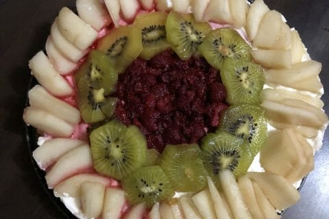 Cliquez pour zoomer ! Tarte aux fraises sans cuisson Thermomix par cynthia74