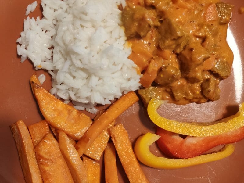 Cliquez pour zoomer ! Curry de boeuf Thermomix par annenanoux