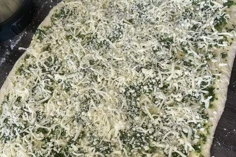Cliquez pour zoomer ! Pain à l’ail, persil et mozzarella Thermomix par fitfoodfunmimie