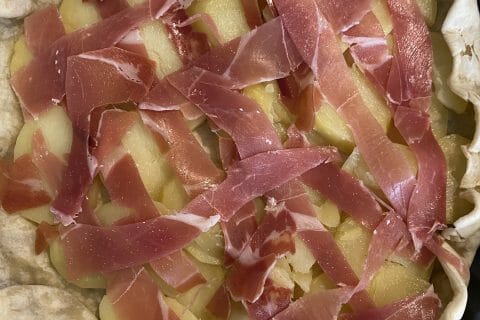 Cliquez pour zoomer ! Tarte gorgonzola et jambon de Parme Thermomix par fitfoodfunmimie