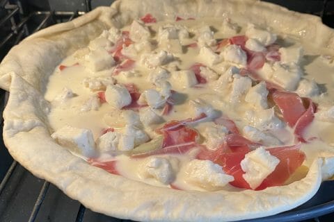 Cliquez pour zoomer ! Tarte gorgonzola et jambon de Parme Thermomix par fitfoodfunmimie