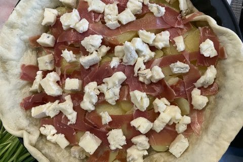 Cliquez pour zoomer ! Tarte gorgonzola et jambon de Parme Thermomix par fitfoodfunmimie