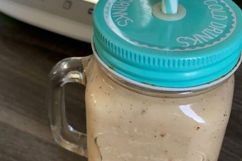 Cliquez pour zoomer ! Smoothie banane kiwi Thermomix par fitfoodfunmimie