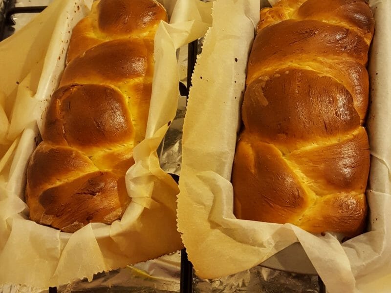 Cliquez pour zoomer ! Brioche tressée à la mie filante Thermomix par amandine123