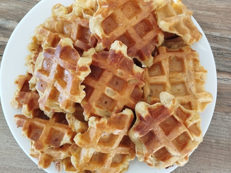 Cliquez pour zoomer ! Gaufres au chorizo Thermomix par lodlod