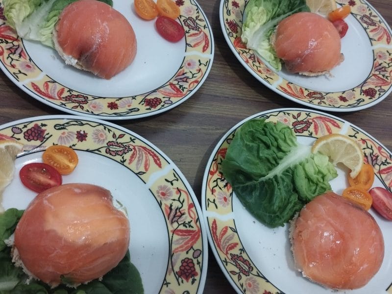 Cliquez pour zoomer ! Dôme de saumon cœur fondant Thermomix par lodlod