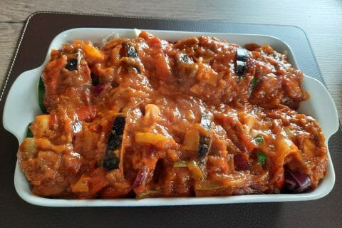 Cliquez pour zoomer ! Tian de légumes et mozarella Thermomix par titikaka