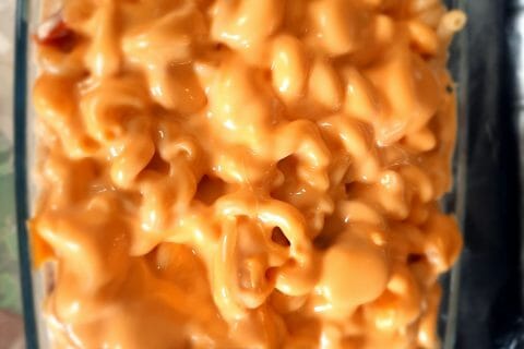 Cliquez pour zoomer ! Gratin de macaroni reblochon et chorizo Thermomix par titikaka