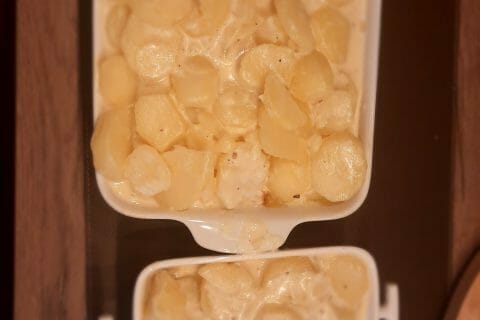 Cliquez pour zoomer ! Gratin dauphinois au confit de canard Thermomix par titikaka