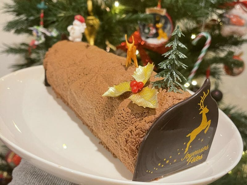 Bûche Ferrero Rocher au Thermomix - Cookomix