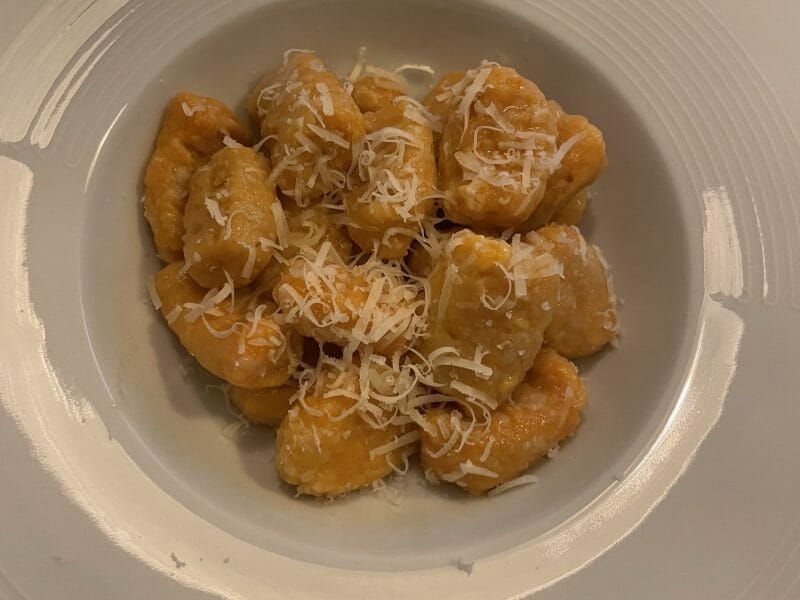 Cliquez pour zoomer ! Gnocchis de potiron Thermomix par mackille