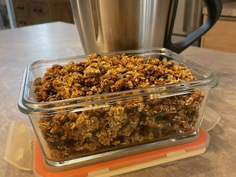 Cliquez pour zoomer ! Granola salé Thermomix par mackille