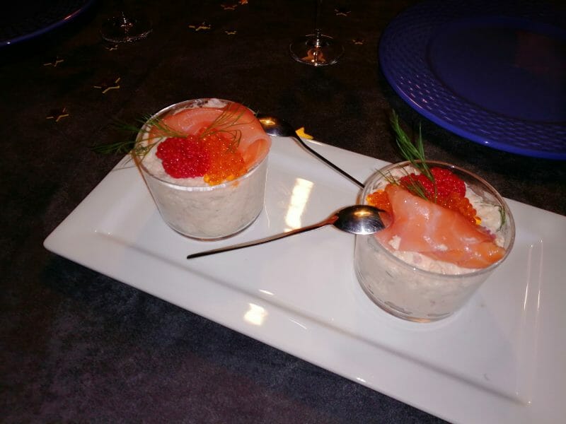 Cliquez pour zoomer ! Verrines au saumon et pommes granny Thermomix par 🥐 Jacques27 🌝