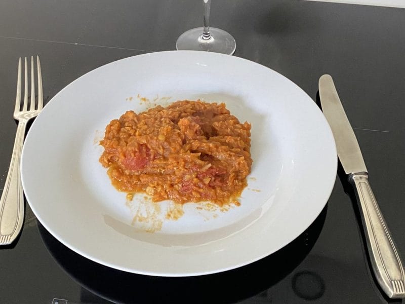 Cliquez pour zoomer ! Bolognaise vĂ©gĂ©tarienne aux lentilles Thermomix par đ„ Jacques27 đ