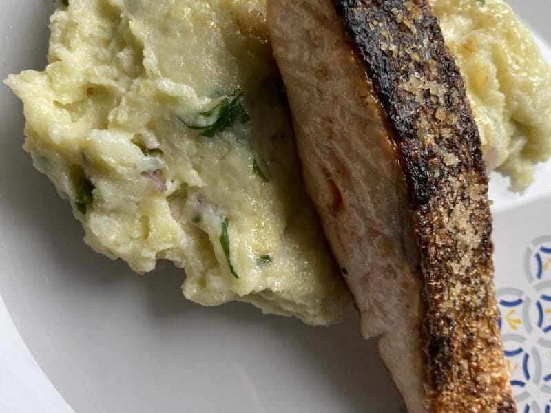 Cliquez pour zoomer ! Ecrasé de pommes de terre et saumon Thermomix par 🥐 Jacques27 🌝