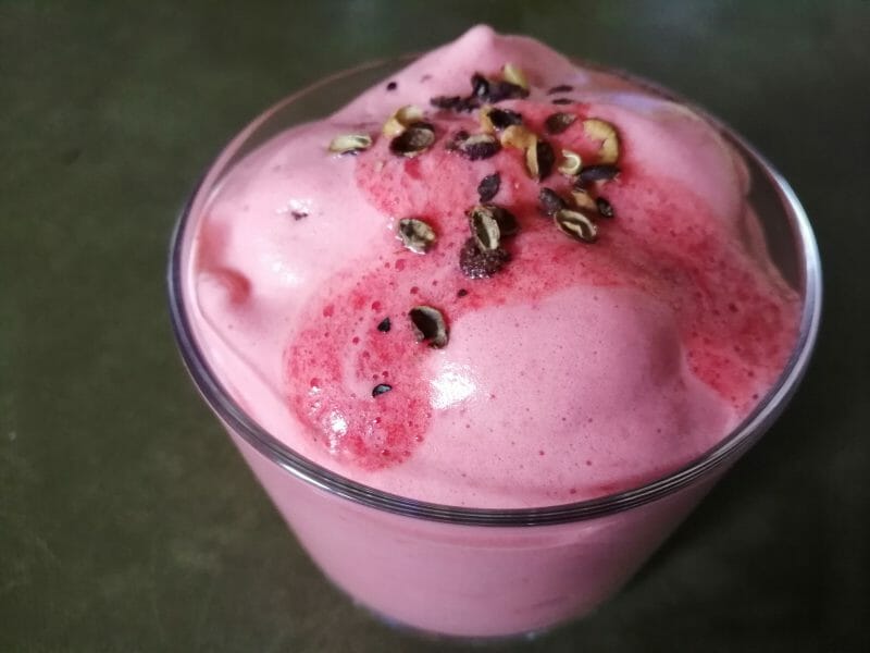 Cliquez pour zoomer ! Mousse de fraises Thermomix par 🥐 Jacques27 🌝