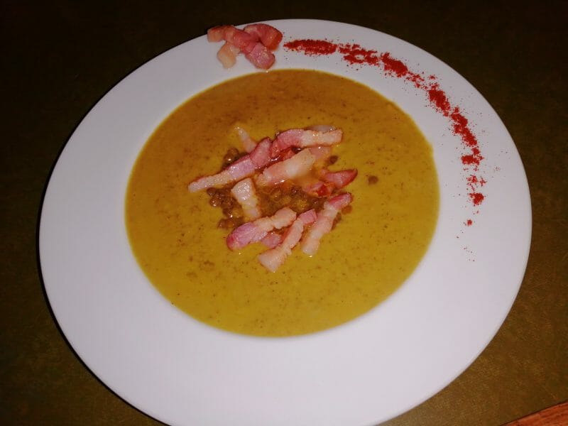 Cliquez pour zoomer ! Velouté de lentilles vertes Thermomix par 🥐 Jacques27 🌝