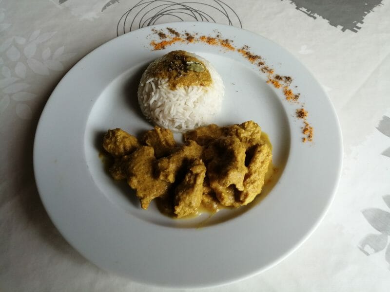 Cliquez pour zoomer ! Poulet Korma Thermomix par 🥐 Jacques27 🌝