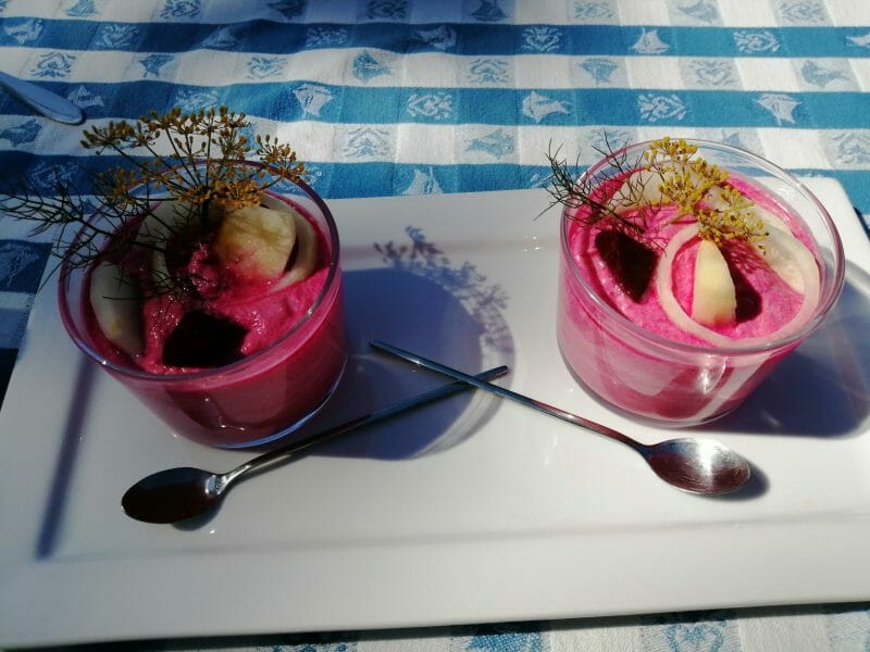 Cliquez pour zoomer ! Gaspacho de betterave et pomme Thermomix par 🥐 Jacques27 🌝