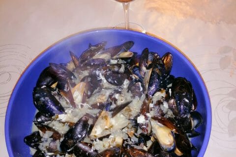 Cliquez pour zoomer ! Moules sauce poulette au Thermomix