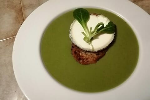 Cliquez pour zoomer ! Velouté de mâche au Thermomix