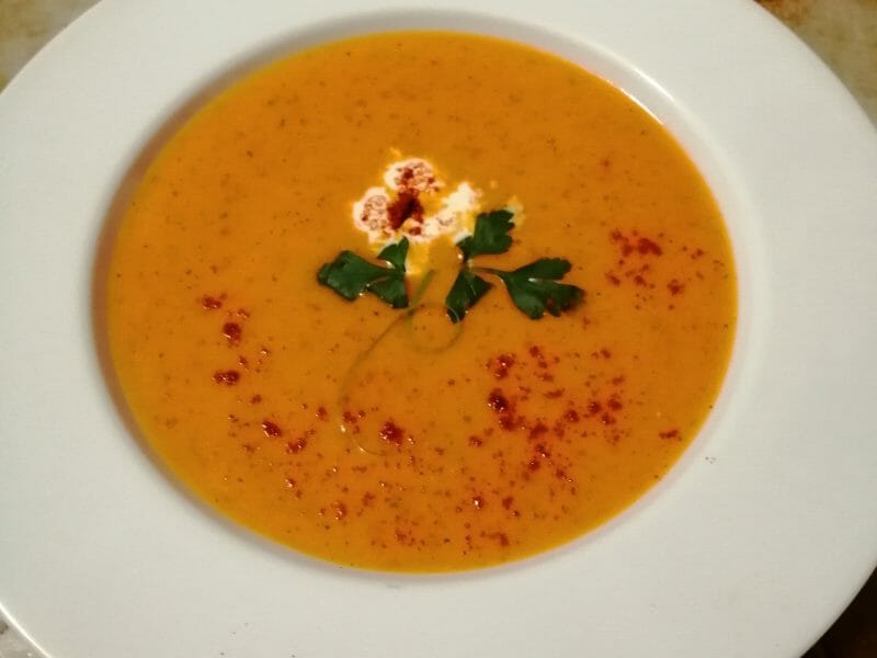 Cliquez pour zoomer ! Velouté de poivrons Thermomix par 🥐 Jacques27 🌝